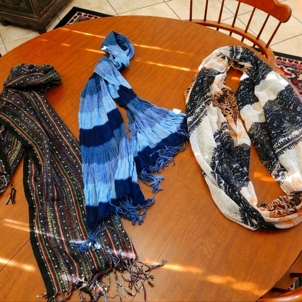 Fashion Scarves - Bundle of three